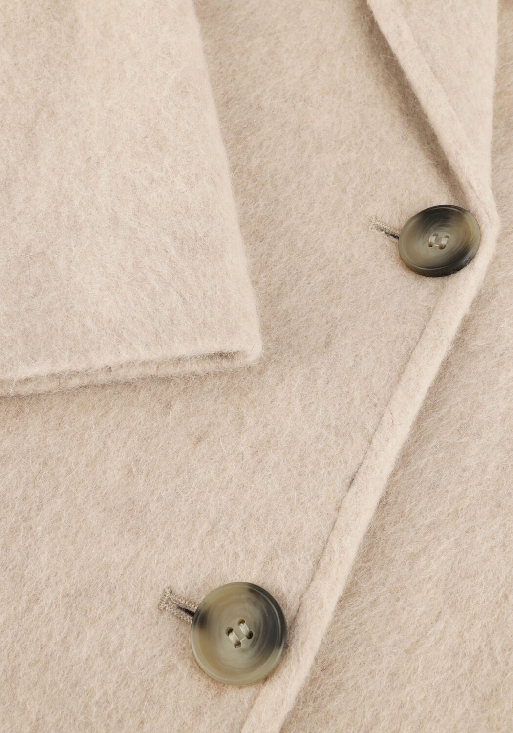 Beige DANTE6 Mantel GILA WOOL COAT - large