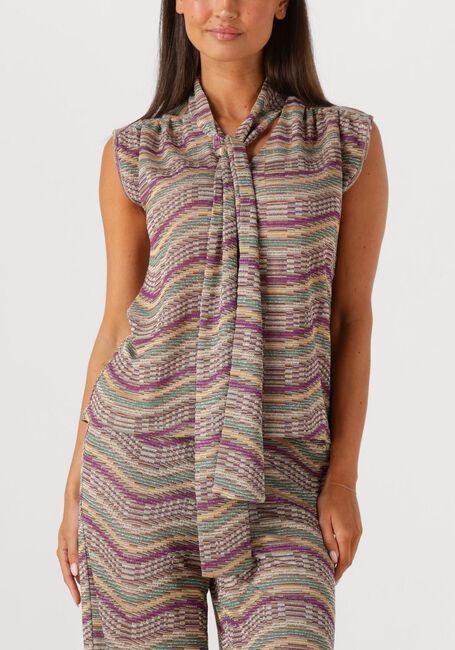 Multi SUMMUM Top TOP MULTICOLOUR SPARKLY WAVE - large
