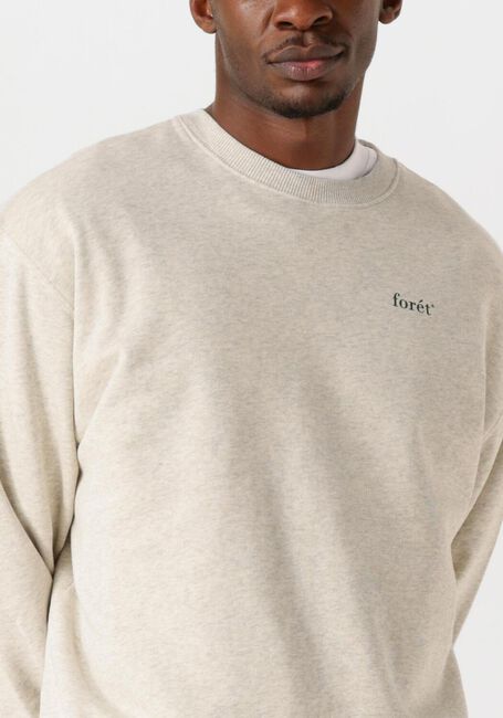 Beige FORÉT Trui OCEAN SWEATSHIRT - large