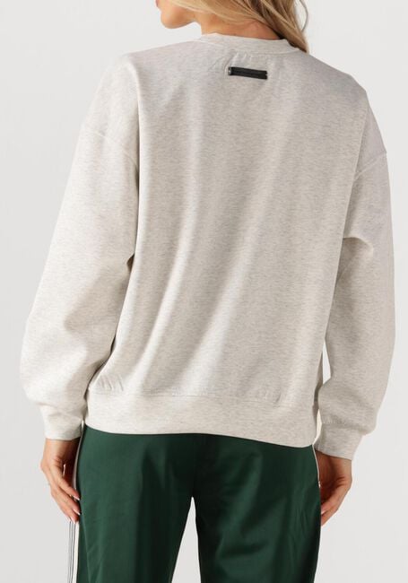 Lichtgrijze HAUTE L'AMITIÉ Trui STUDIO LOGO SWEAT - large