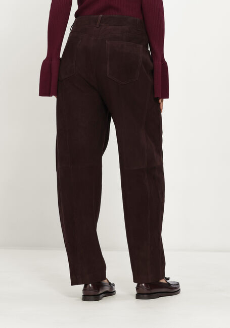 Bruine IBANA Wijde broek PARLA SUEDE - large