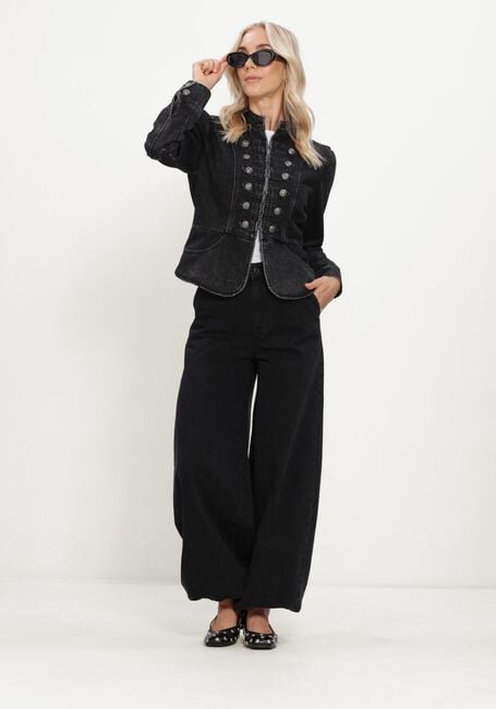 Grijze HAUTE L'AMITI&Eacute; Jack DENIM UNIFORM JACKET - large