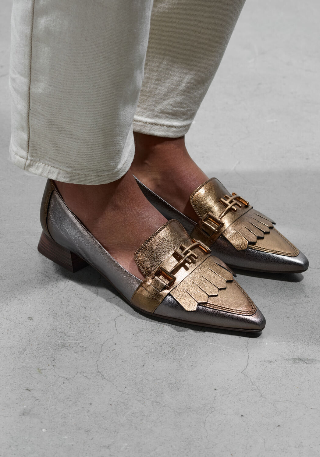 Zilveren HISPANITAS Instappers CHI243573 MET - large