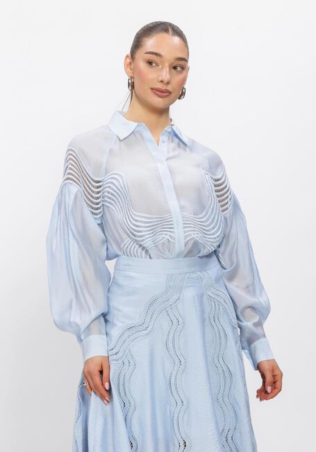 Blauwe COPENHAGEN MUSE Blouses CMMOLLY-SHIRT - large