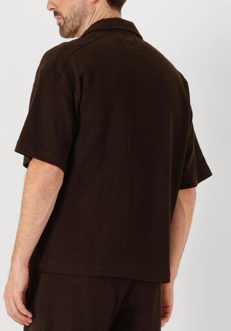 Bruine DRYKORN Casual overhemd BASIIL 522160 - large