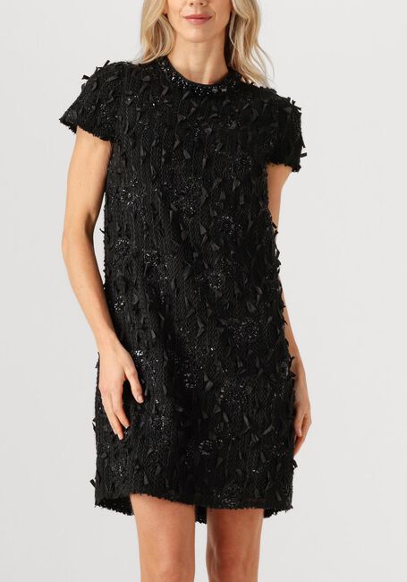 Zwarte LUISA CERANO Mini jurk 738627/3801-00 - large