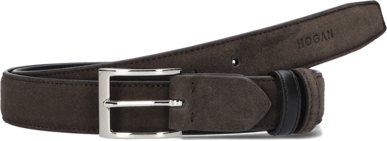 Hogan Hogan Riem Heren Kfmc00n1101qa3, Materiaal: Suède, Kleur: Bruin