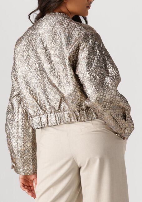 Beige SUMMUM Jack JACKET LUREX JACQUARD - large