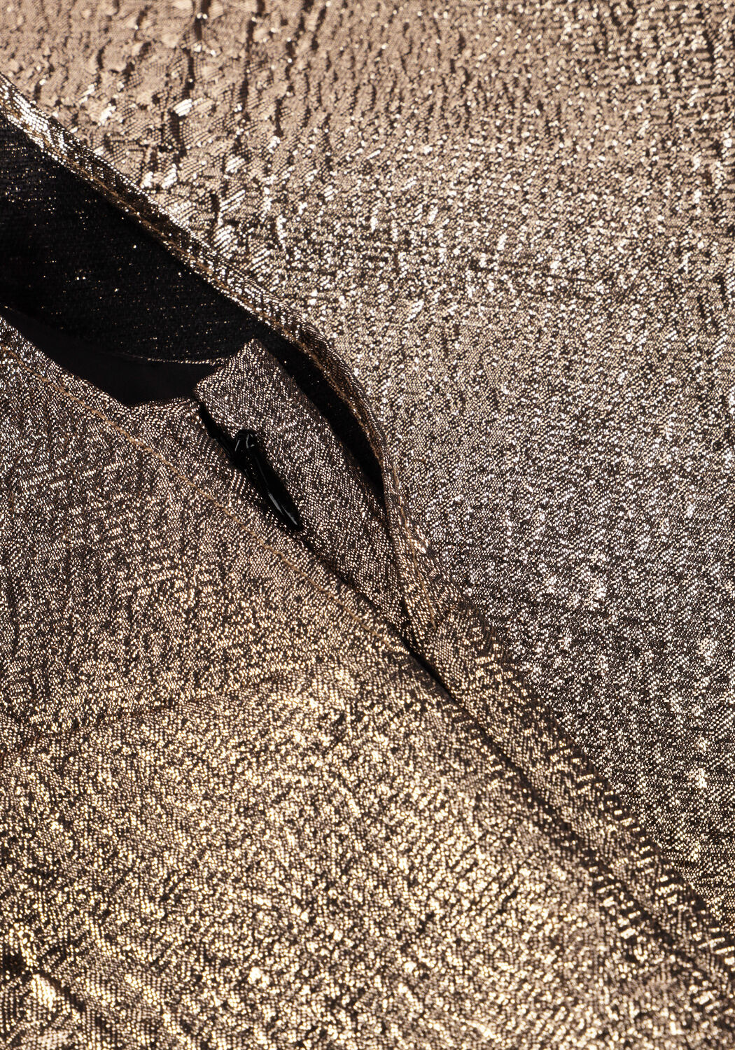 Gouden DEA KUDIBAL Mini jurk DITTA - large