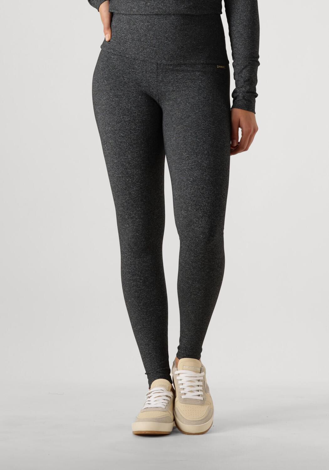 Deblon Sports Legging Dames Classic Leggings High Waistband, Maat: XS, Kleur: Grijs