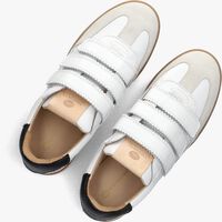 Witte FRED DE LA BRETONIERE Lage sneakers PEARL VALENCIA LEATHER Witte FRED DE LA BRETONIERE Lage sneakers PEARL VALENCIA LEATHER - medium