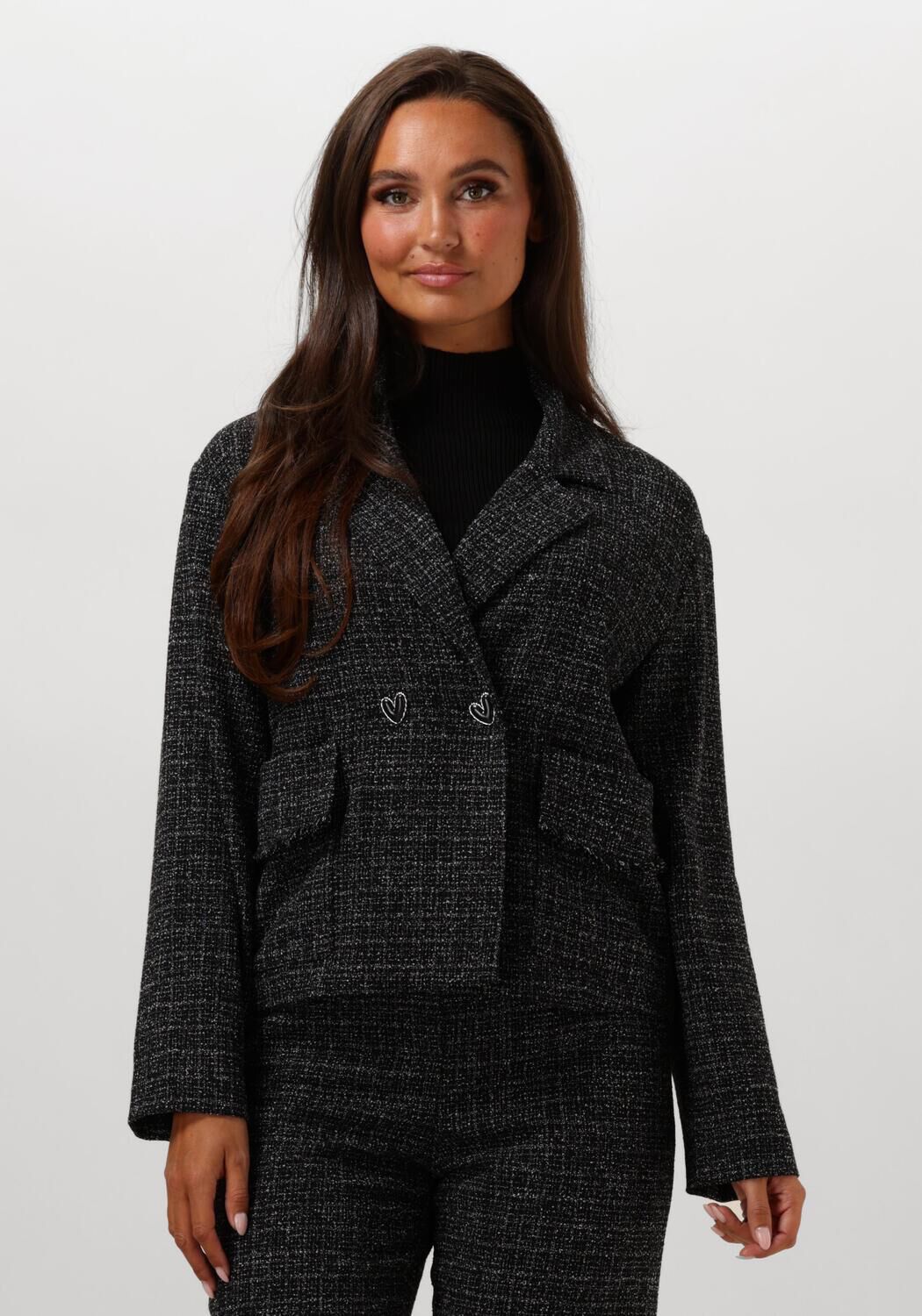 Caroline Biss Blazer Dames 4820, Maat: 36, Kleur: Zwart