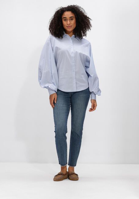 Lichtblauwe JANICE Blouses STONE - large