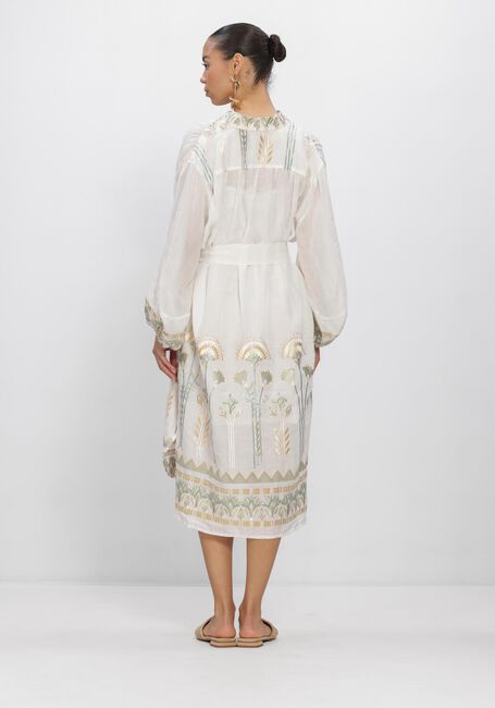Gebroken wit GREEK ARCHAIC KORI Midi jurk S26K-4075057 - large
