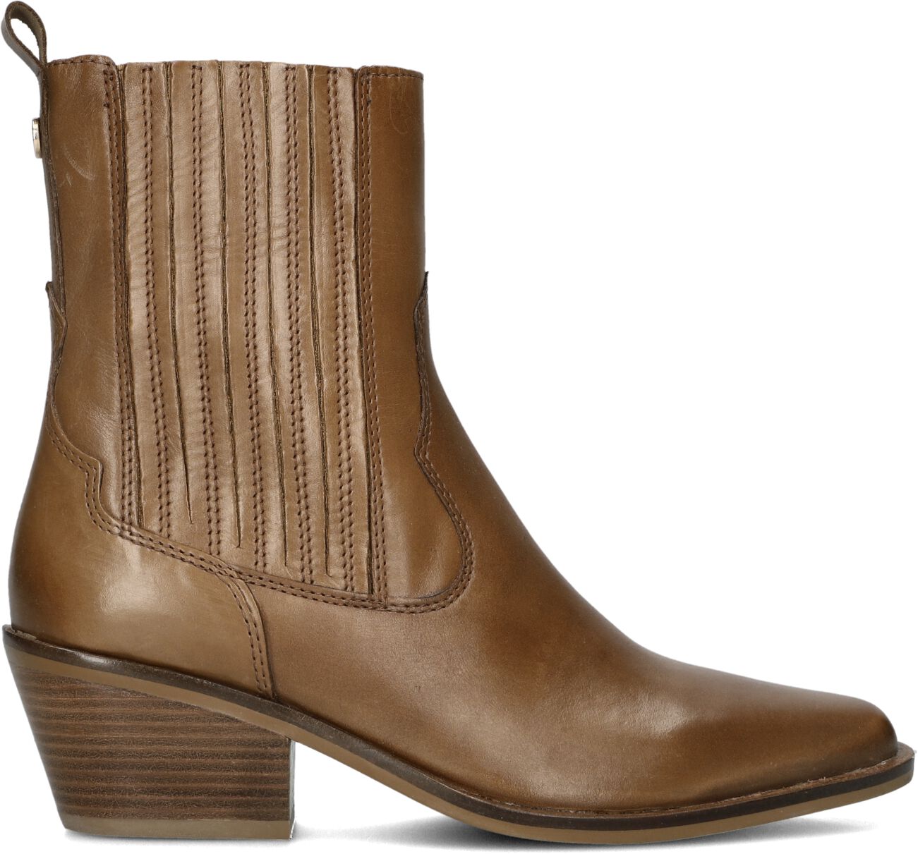 Haboob Enkellaarsjes
Dames Lplexxhm, Maat: 37, Materiaal: Leer, Kleur: Cognac