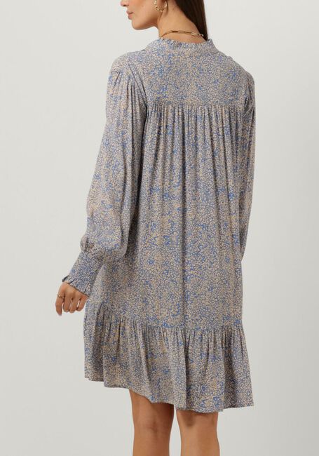 Lichtblauwe SECOND FEMALE Mini jurk GIOIA MINI DRESS - large