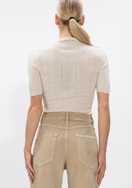 Beige HERSKIND Blouses CYENNA KNIT BLOUSE - large