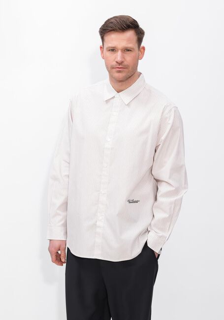 Gebroken wit NEW AMSTERDAM SURF ASSOCIATION Casual overhemd BEACH SHIRT STRIPE - large