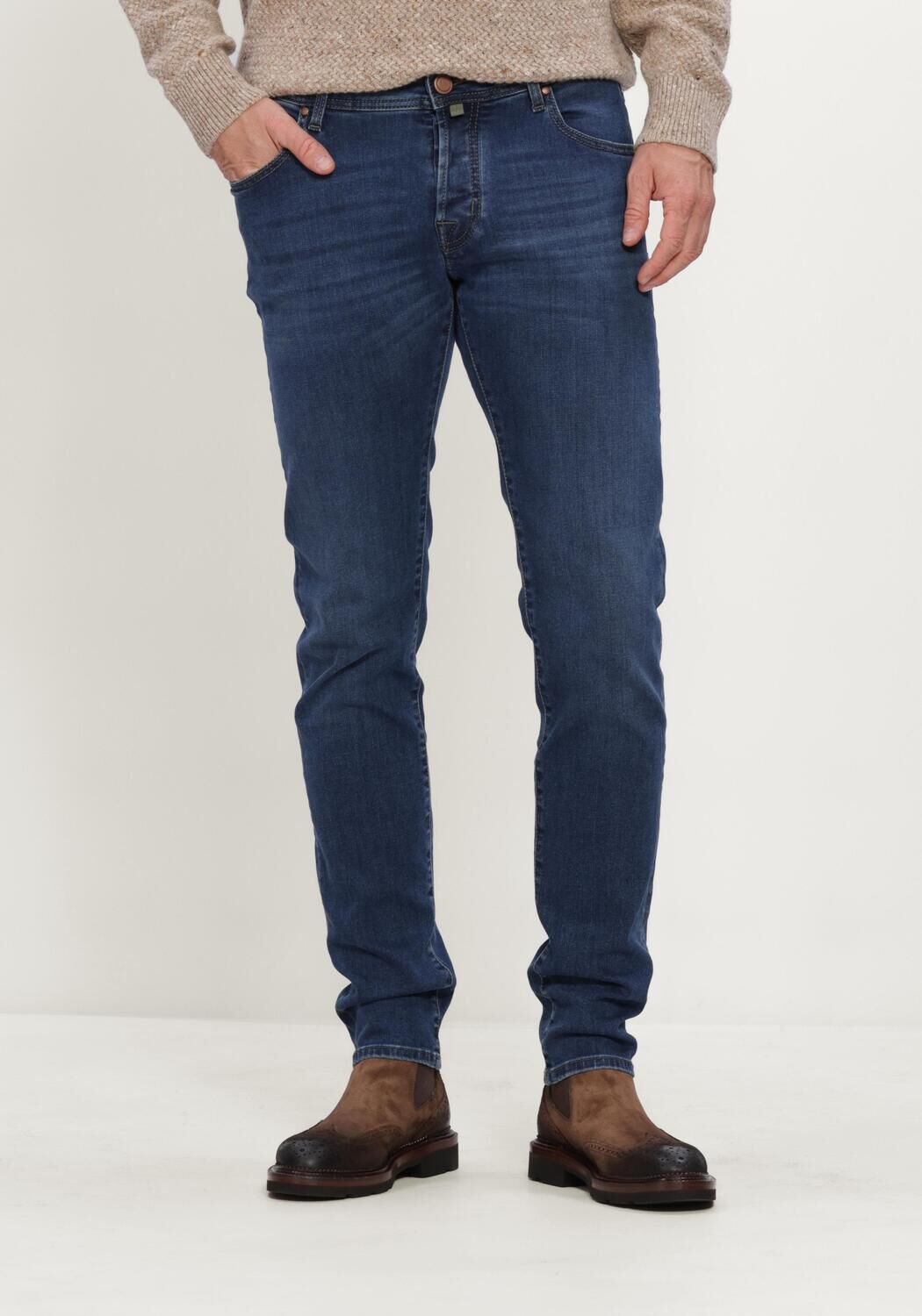 Blauwe JACOB COHEN Straight leg jeans PANT 5 PKT SUPER SLIM FIT NICK SLIM - large