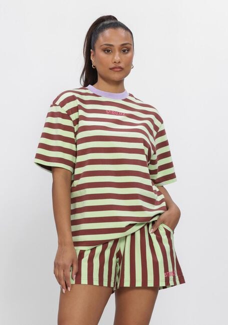 Groene STIEGLITZ T-shirt JOANA REGULAR T SHIRT - large