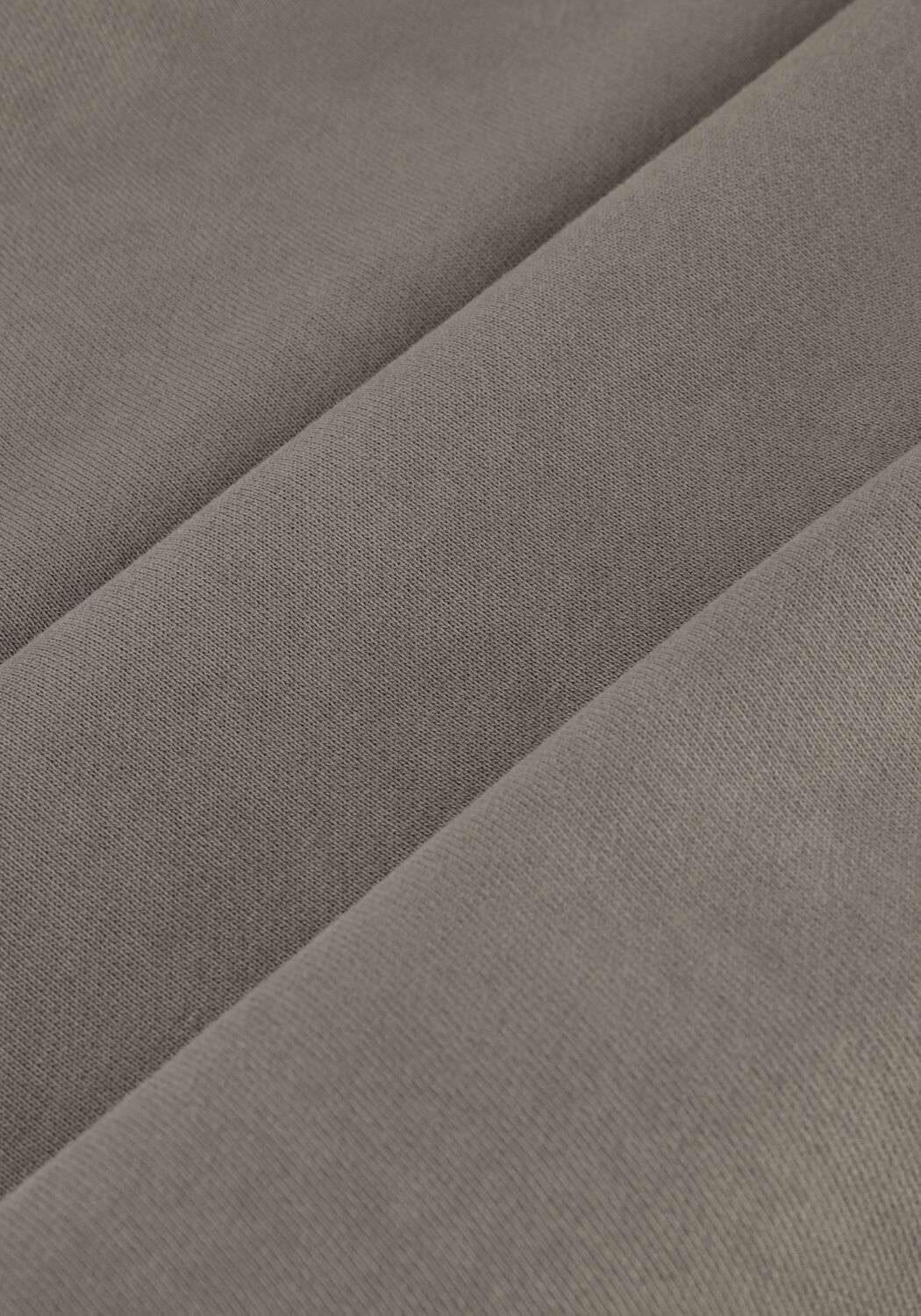 Grijze CP COMPANY Trui SWEATSHIRTS CREW NECK IN BRUSHED EMERIZED DIAGONAL FLEECE - large