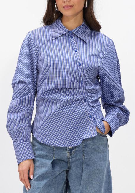 Blauwe CO'COUTURE Top ANIZA ASYM SHIRT - large