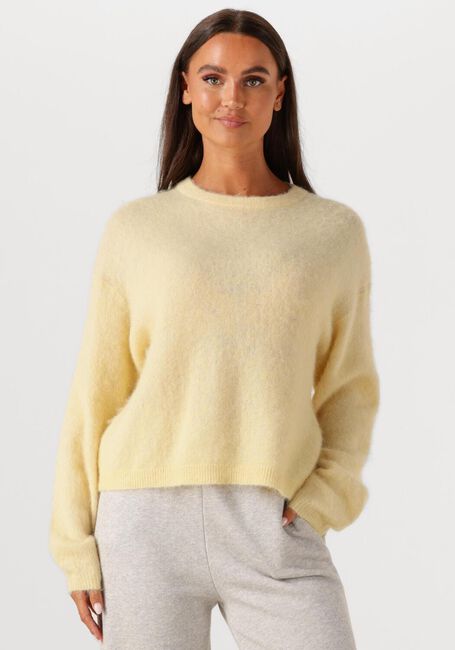 Butter yellow AMERICAN VINTAGE Trui NENYBAY - large
