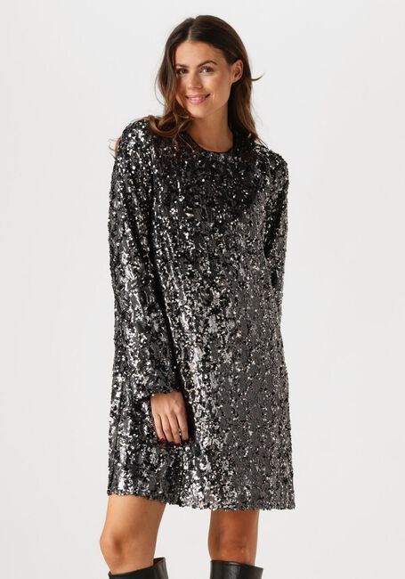 Grijze GESTUZ Mini jurk SALINAGZ DRESS - large