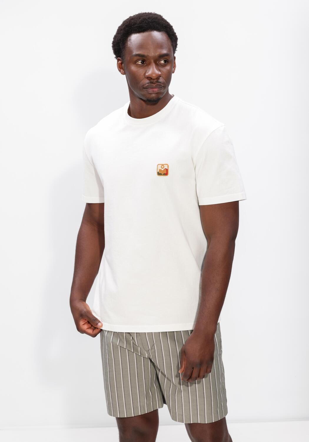 Ecru ISABEL MARANT Polo HUGO TEE SHIRT - large