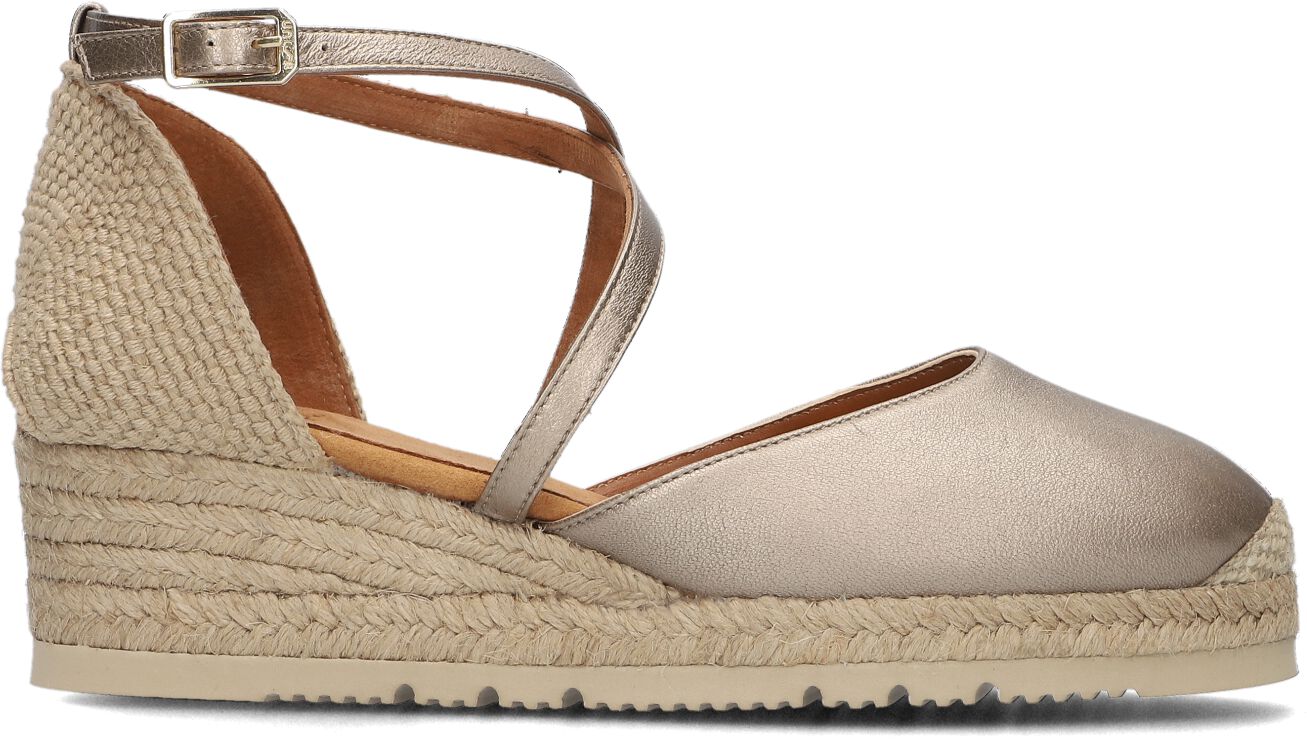 Unisa Espadrilles
Dames Caude, Maat: 40, Materiaal: Leer, Kleur: Goud