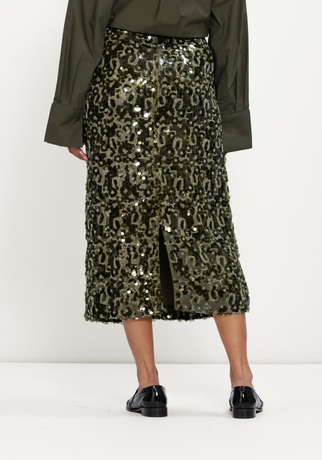 Groene HERSKIND Rokken ANDA SKIRT - large