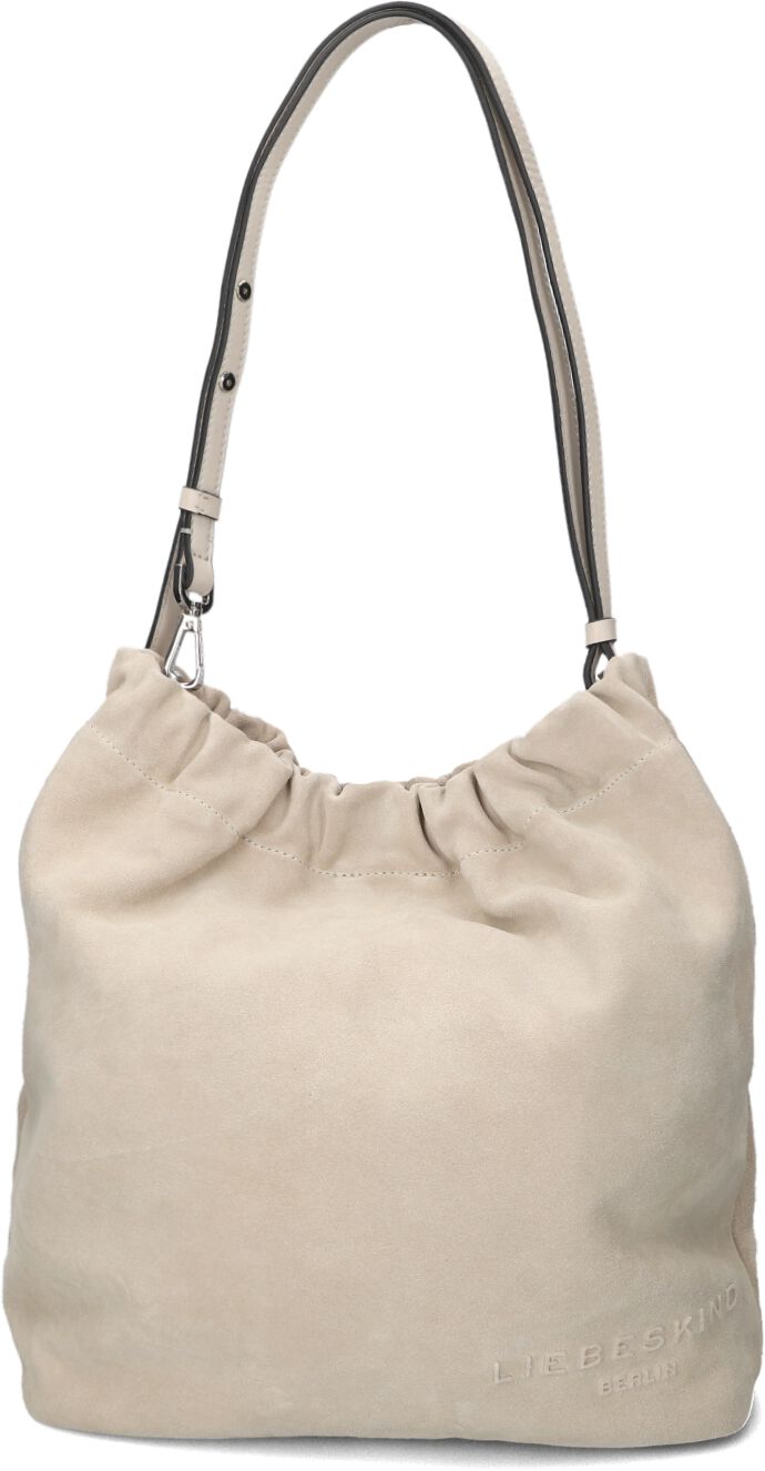 Liebeskind Schoudertas
Dames Ruffle Hobo M, Materiaal: Suède, Kleur: Beige afbeelding 1