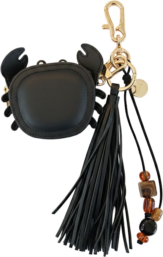 Dames Bijou De Sac Crab, Kleur: Zwart afbeelding