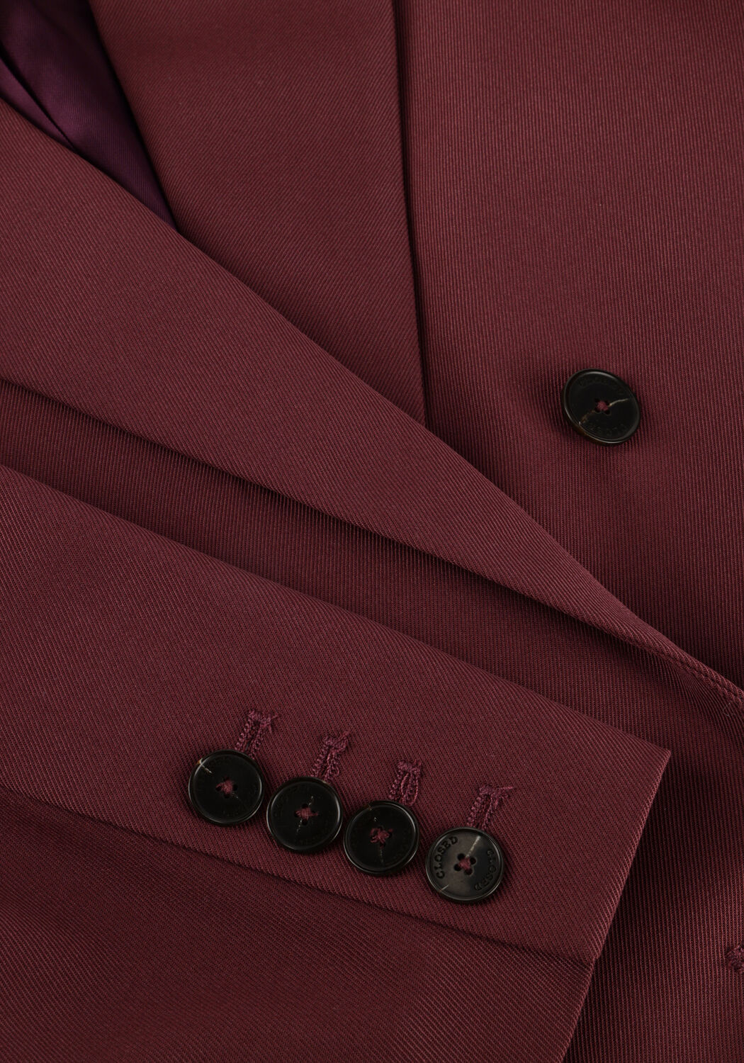Bordeaux CLOSED Blazer FITTED DOUBLE BREASTED BLAZER - large
