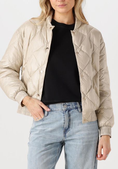 Beige DEBLON SPORTS Gewatteerde jas SCARLET - large