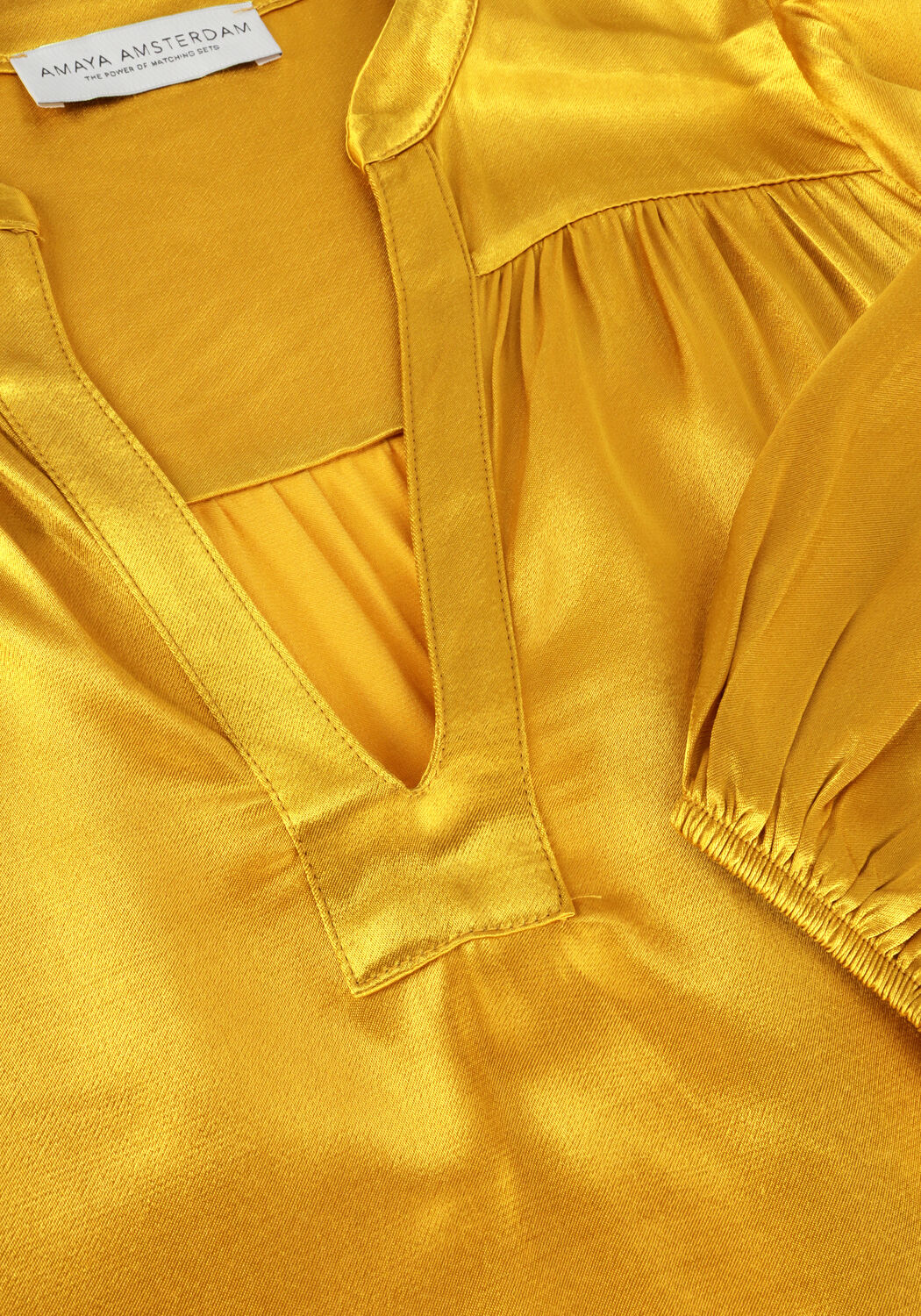 Gouden AMAYA AMSTERDAM Blouses LIZZY - large