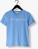 Lichtblauwe TOMMY HILFIGER T-shirt REC CORP LOGO C-NK - medium
