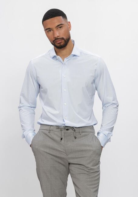 Lichtblauwe XACUS Klassiek overhemd 21615 ACT558ML VAR070 - large