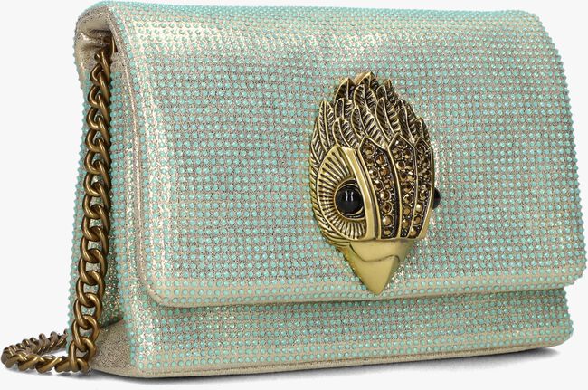Gouden KURT GEIGER LONDON Schoudertas MINI KENSINGTON FLAP Gouden KURT GEIGER LONDON Schoudertas MINI KENSINGTON FLAP - large