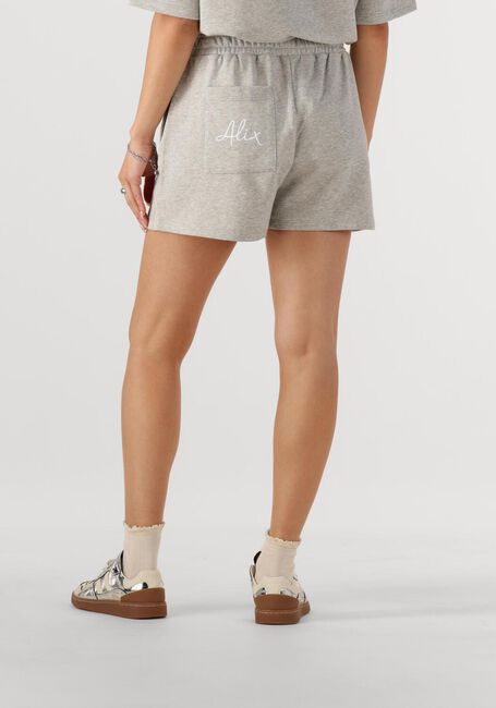 Lichtgrijze ALIX THE LABEL Korte broek LADIES KNITTED SWEAT SHORT - large