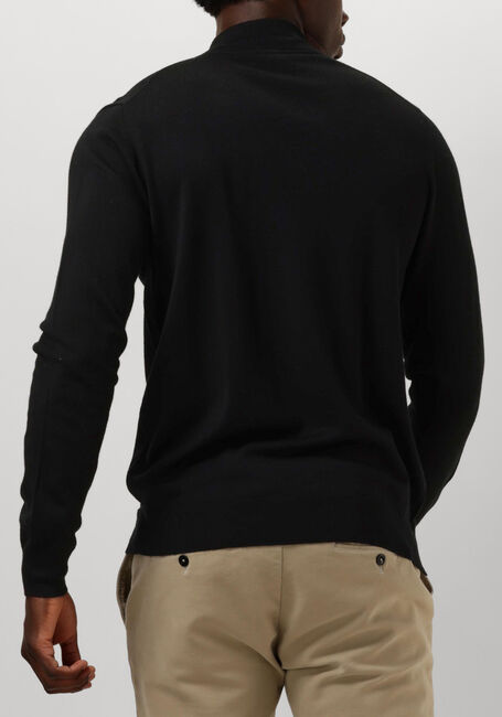 Zwarte PROFUOMO Trui PULLOVER MOCK - large