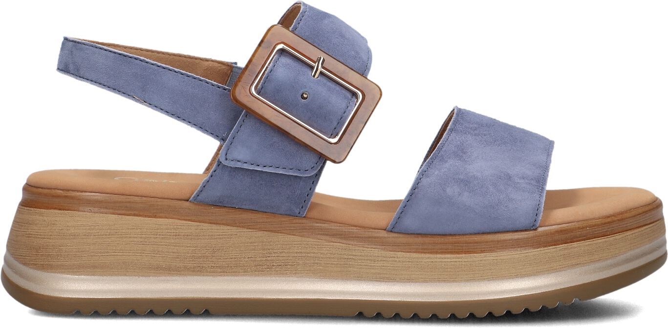 Gabor Dames 744, Maat: 36, Materiaal: Suède, Kleur: Blauw afbeelding 1