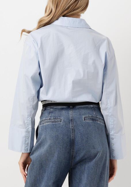 Blauwe CO'COUTURE Blouses COTTON CRISP LOGO CROP SHIRT - large