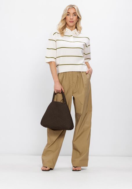 Zand DOROTHEE SCHUMACHER Wijde broek POPLIN POWER PANTS - large