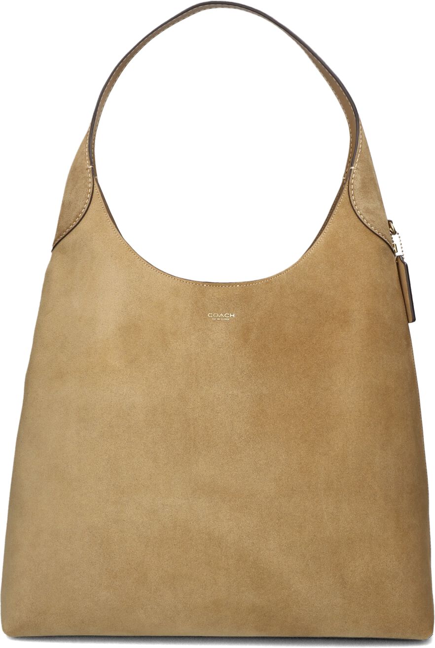 Coach Schoudertas
Dames Brooklyn Bag 39, Materiaal: Suède, Kleur: Camel afbeelding 1