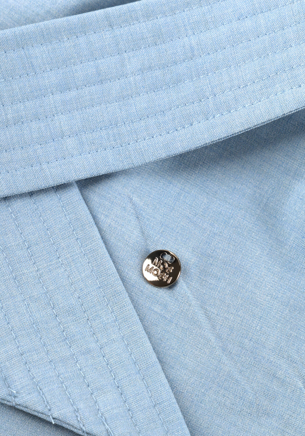 Blauwe MOS MOSH Blouses MMRIKAS ROY BLOUSE - large