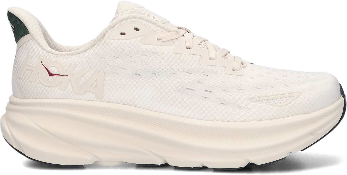 Hoka Lage Sneakers Dames Clifton 9, Maat: 42, Materiaal: Textiel, Kleur: Gebroken wit