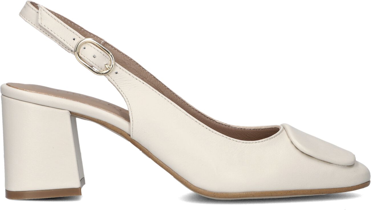 Lina Locchi Slingbacks Dames 010-150, Maat: 40, Materiaal: Leer, Kleur: Beige afbeelding 1