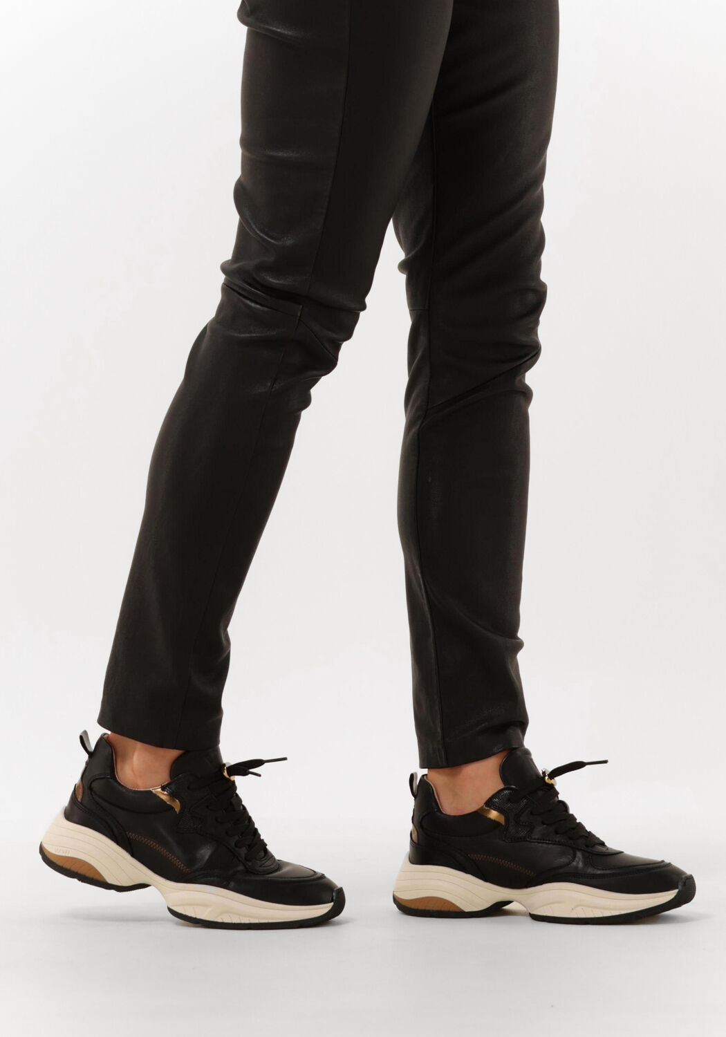 Zwarte VIA VAI Lage sneakers PEPPER JYLL - large