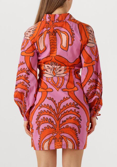 Oranje IBANA Mini jurk DALISHI - large